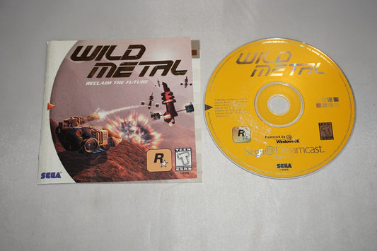 Wild Metal (Sega Dreamcast) with Manual Tested