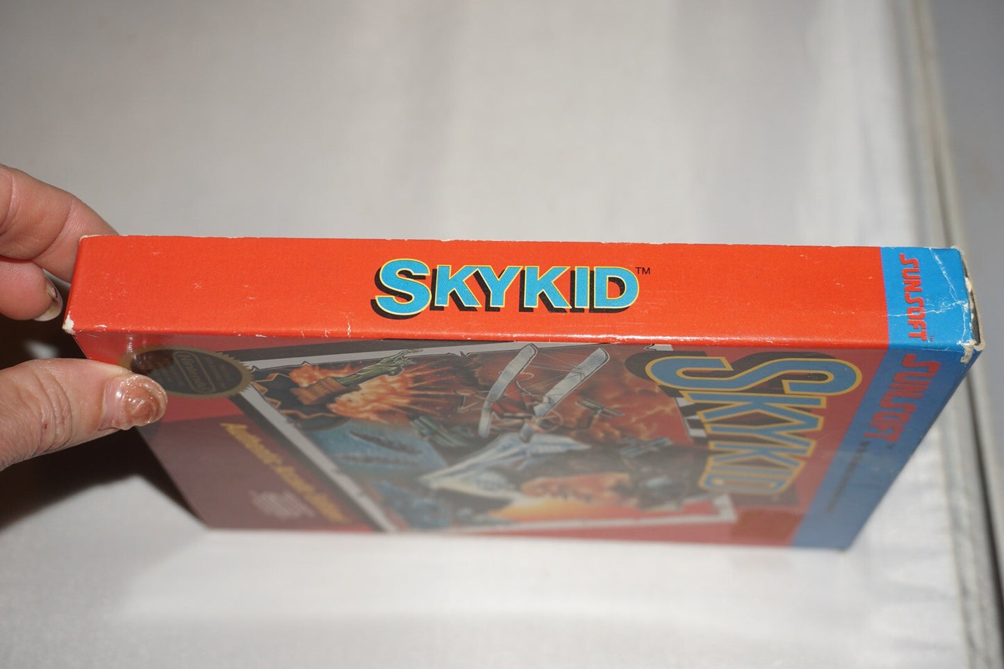 Skykid HANGTAB (Nintendo NES) Complete in Box CIB #1