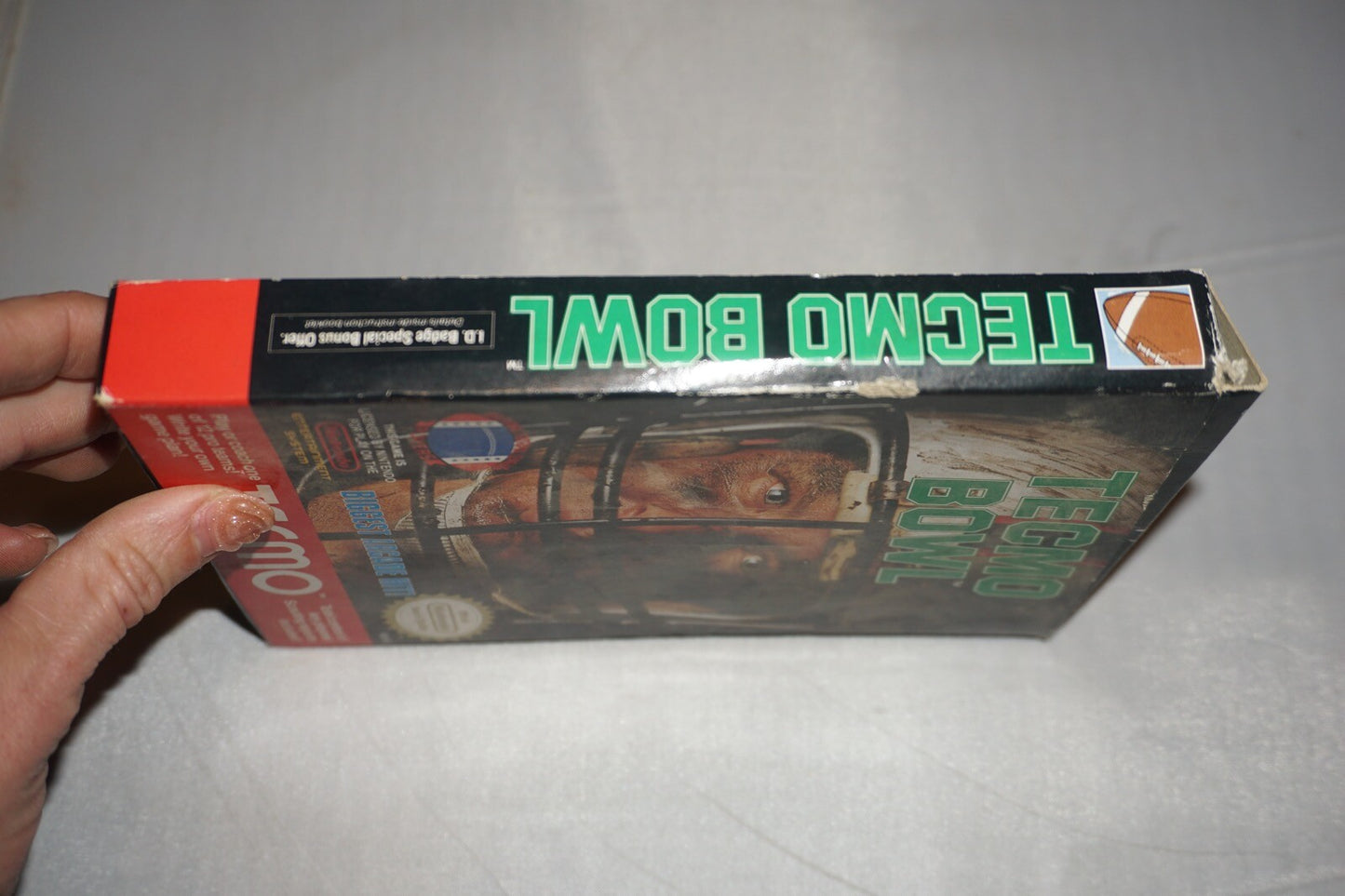 Tecmo Bowl (Nintendo NES) Complete in Box CIB #3