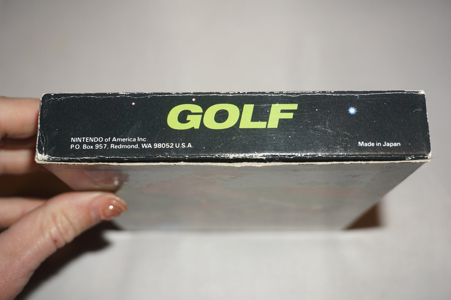 Golf CIRCLE (Nintendo NES) Complete in Box CIB #2