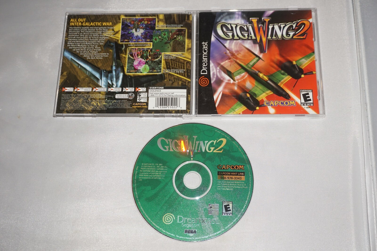 Gigawing 2 (Sega Dreamcast) Complete