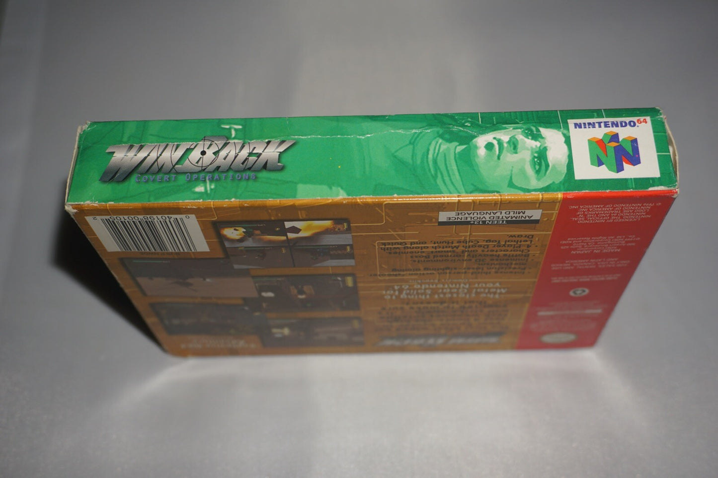 Winback Covert Operations (Nintendo 64 N64) Complete in Box CIB