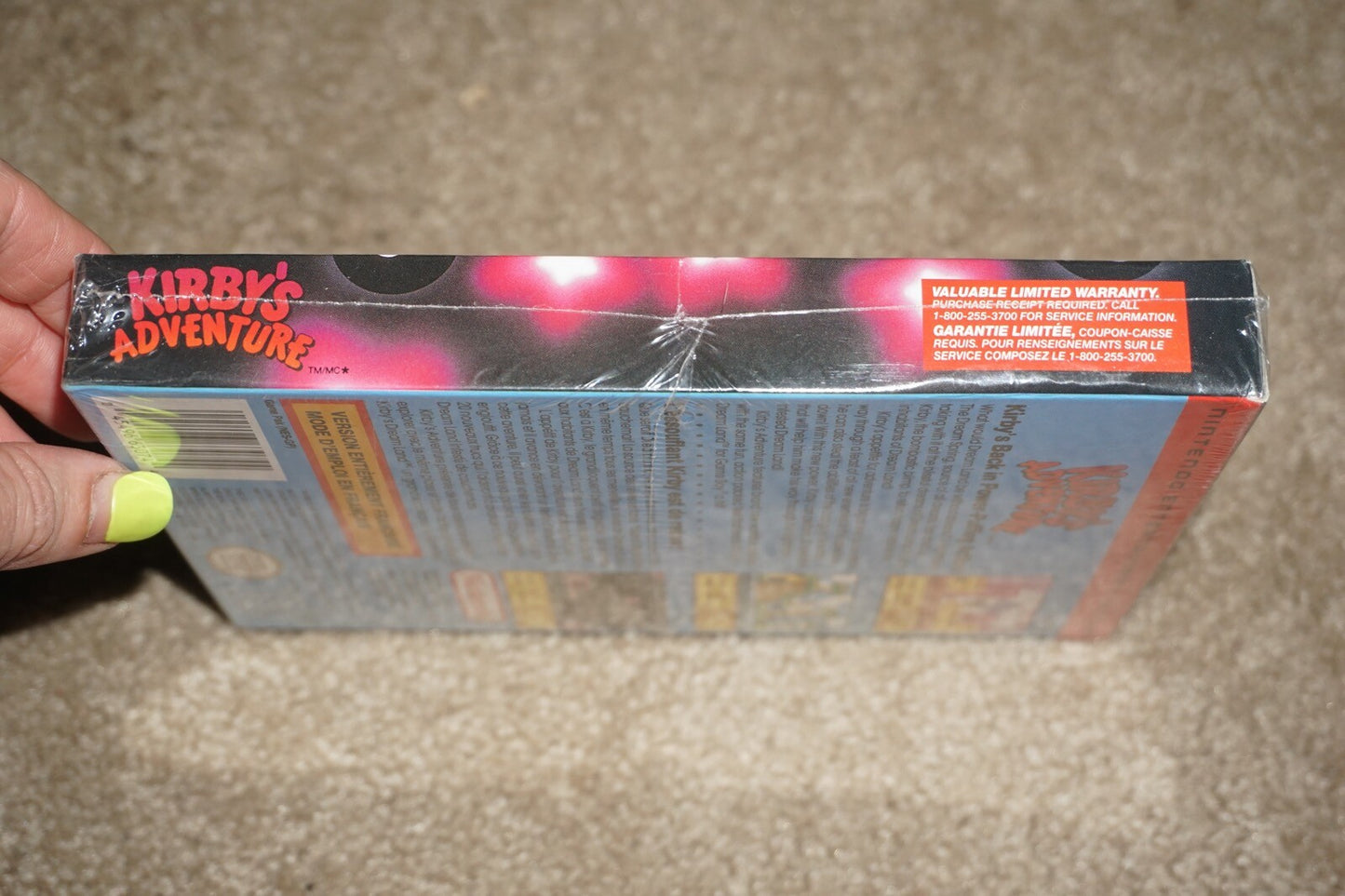 Kirby's Adventure (Nintendo NES) NEW Factory Sealed CANADIAN