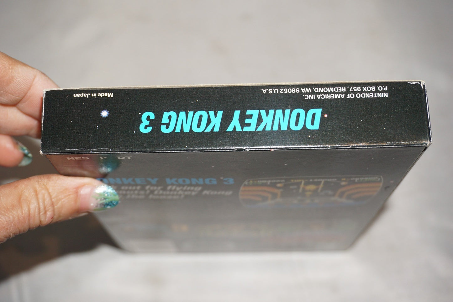 Donkey Kong 3 (Nintendo NES) Complete in Box CIB