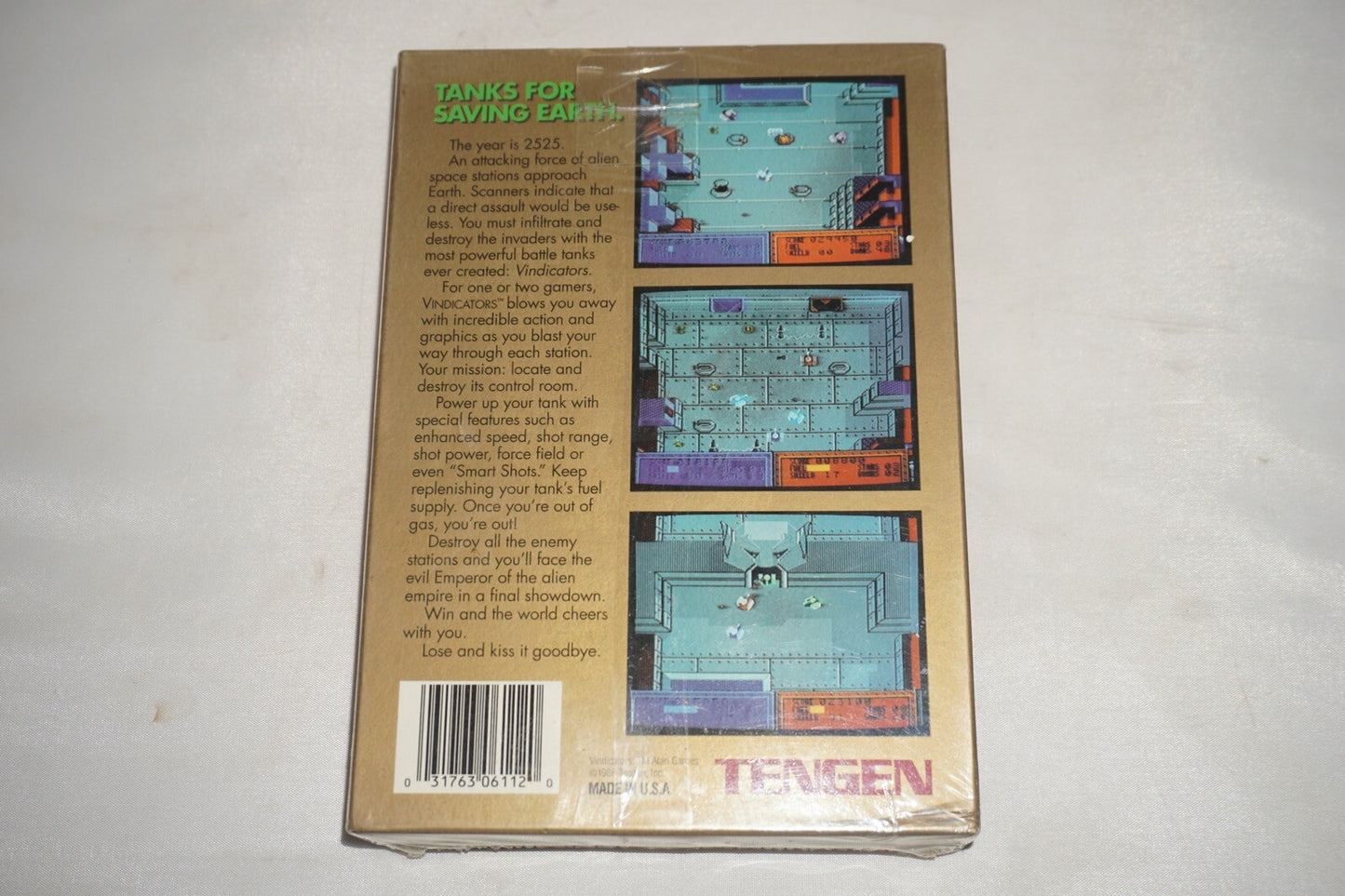 Vindicators (Nintendo NES) NEW Factory Sealed