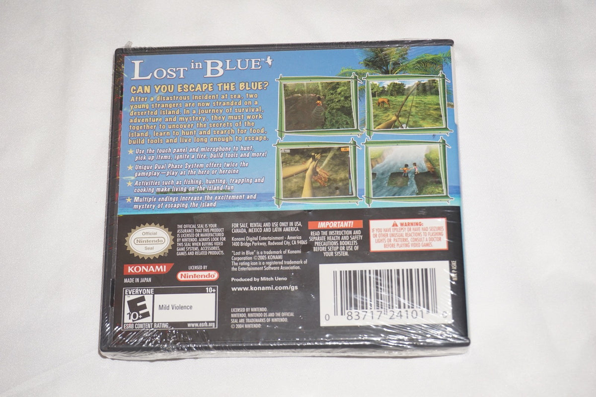 Lost in Blue 1 (Nintendo DS) NEW Sealed