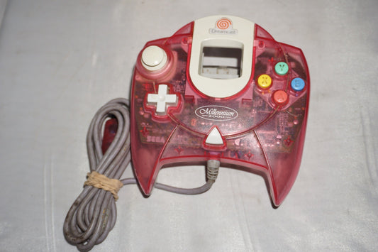 Clear Passion Pink Millennium 2000 Controller (Sega Dreamcast) Official OEM