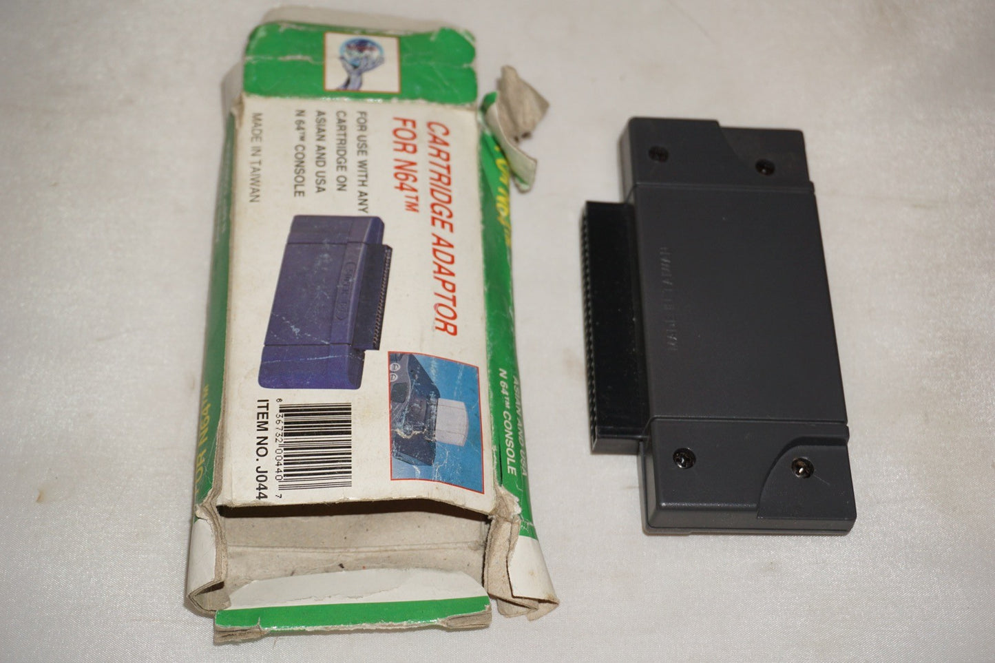 Cartridge Adapter (Nintendo 64 N64) with Box JP to NTSC