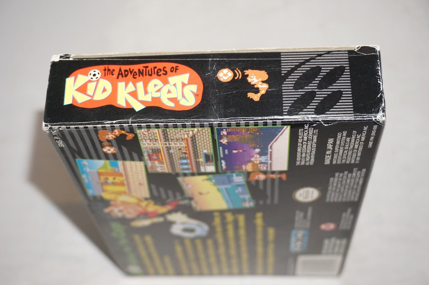 Adventures Of Kid Kleets (Super Nintendo SNES) with Box No Manual