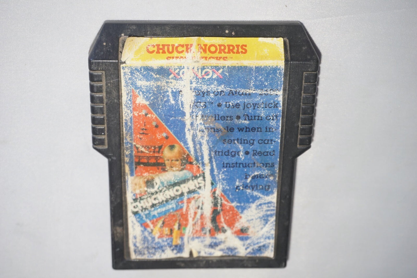Chuck Norris Superkicks By Xonox (Atari 2600) Cart Only