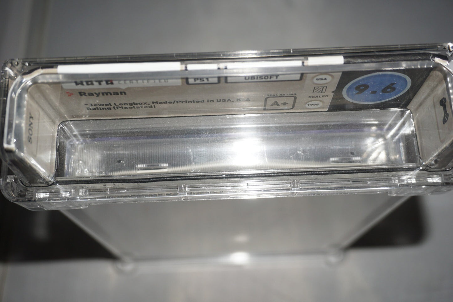 Rayman (Sony Playstation 1 PS1) WATA 9.6 A+ NEW Sealed Long Box