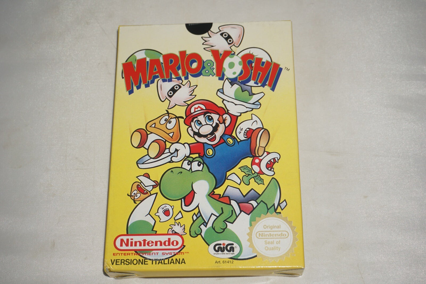 Mario & Yoshi (Nintendo NES) NEW Factory Sealed Italian