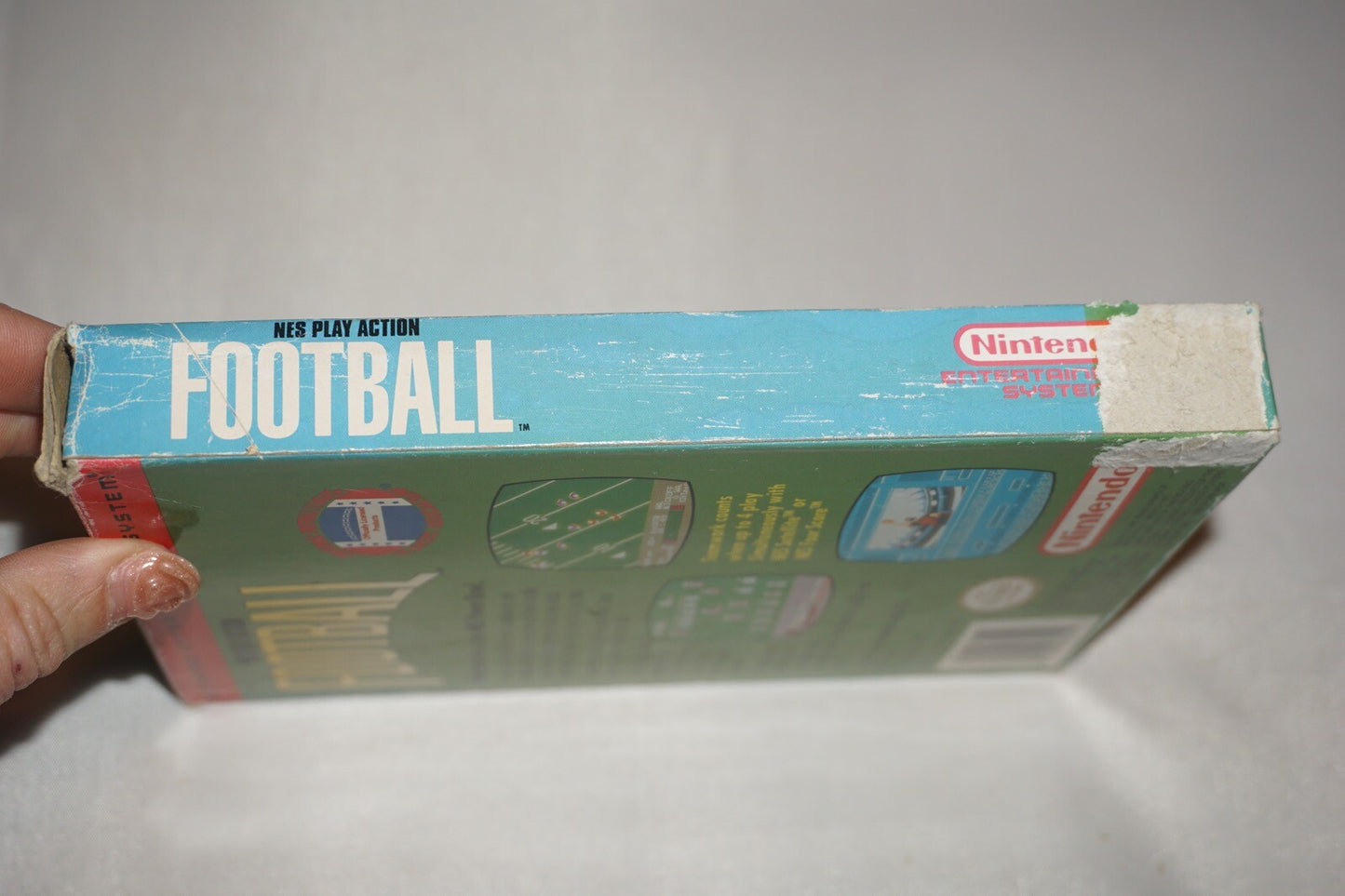 Nes Play Action Football (Nintendo NES) Complete in Box CIB #2