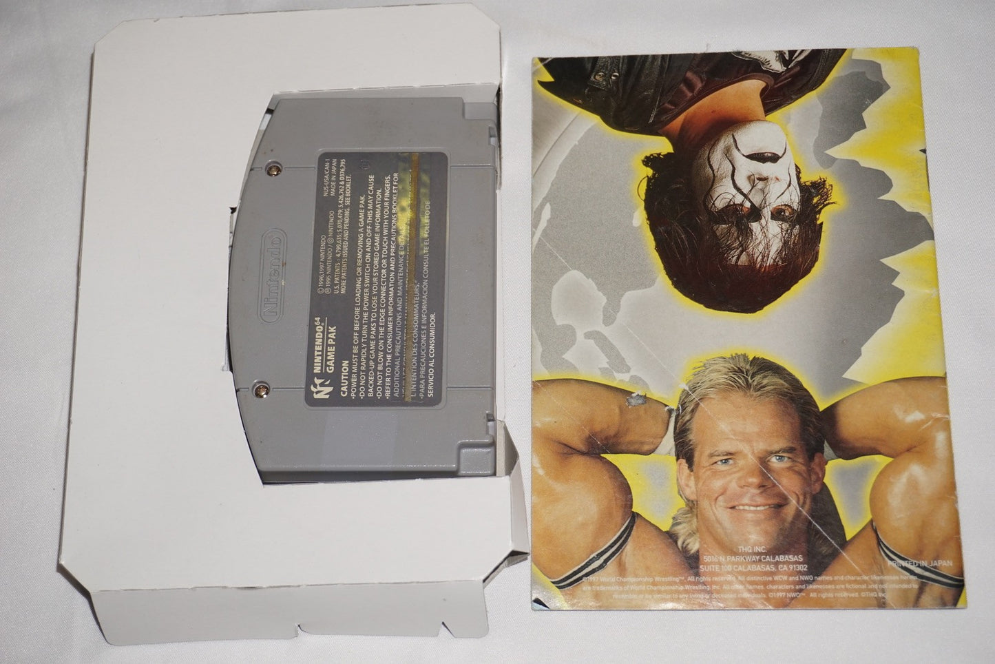 WCW Nwo World Tour (Nintendo 64 N64) Complete in Box CIB