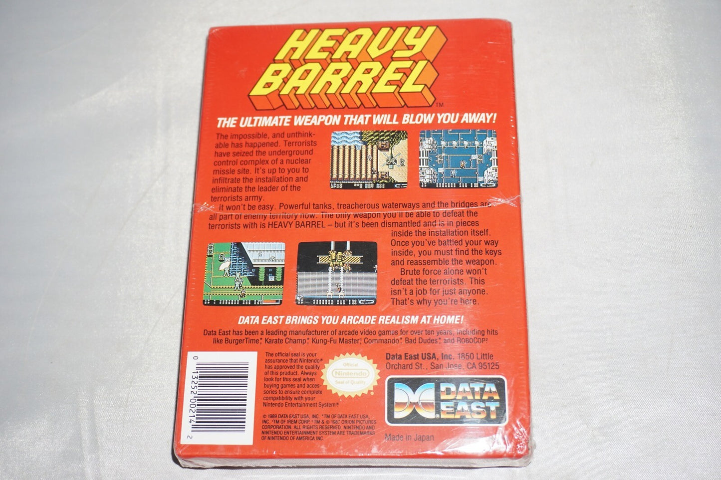 Heavy Barrel (Nintendo NES) NEW Factory Sealed