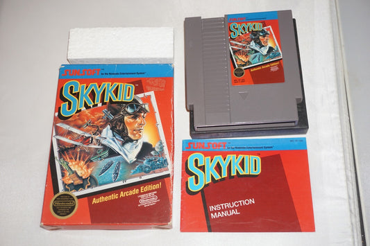 Skykid HANGTAB (Nintendo NES) Complete in Box CIB #1