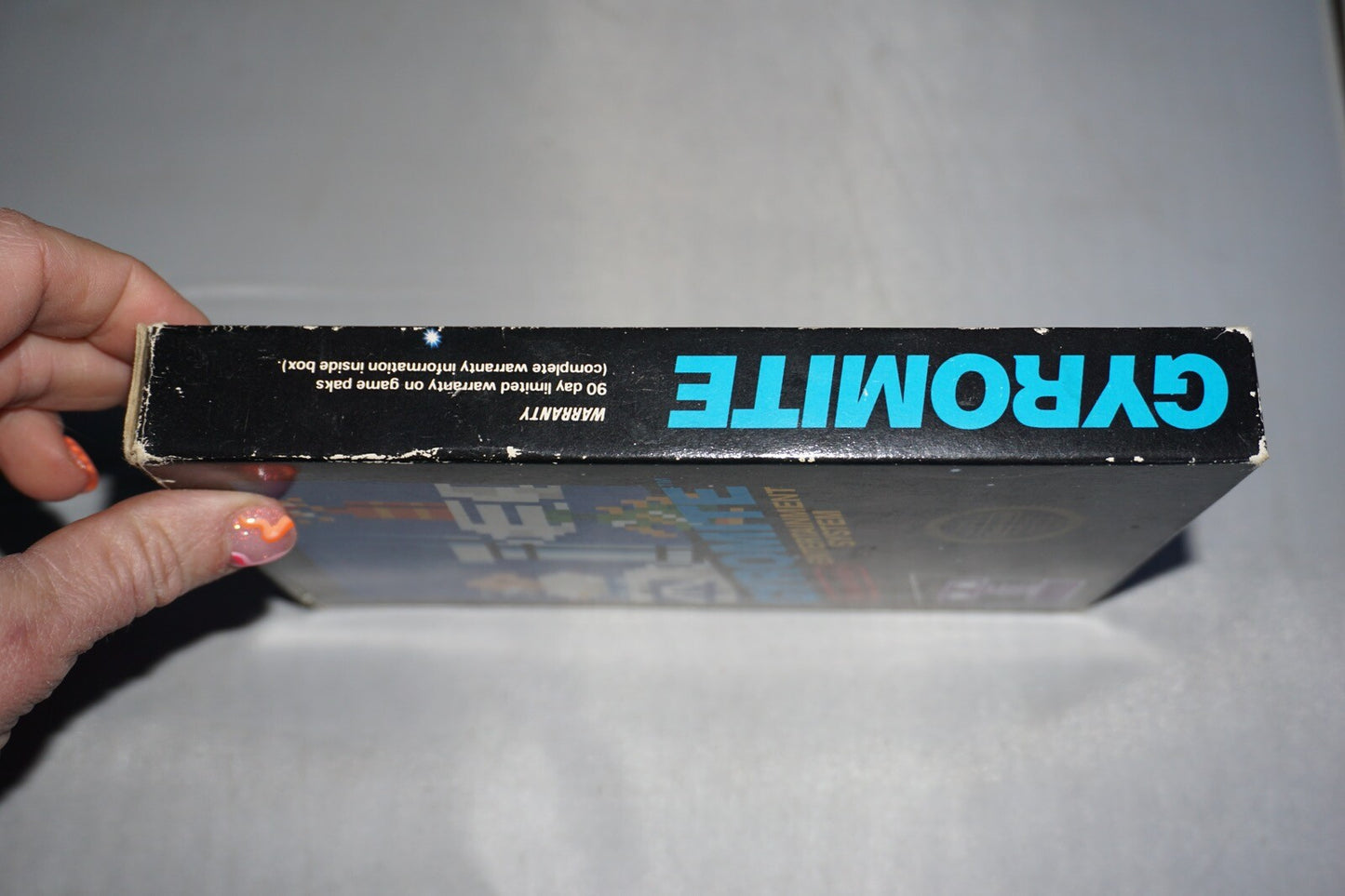 Gyromite Hangtab No Code (Nintendo NES) Complete in Box CIB #2