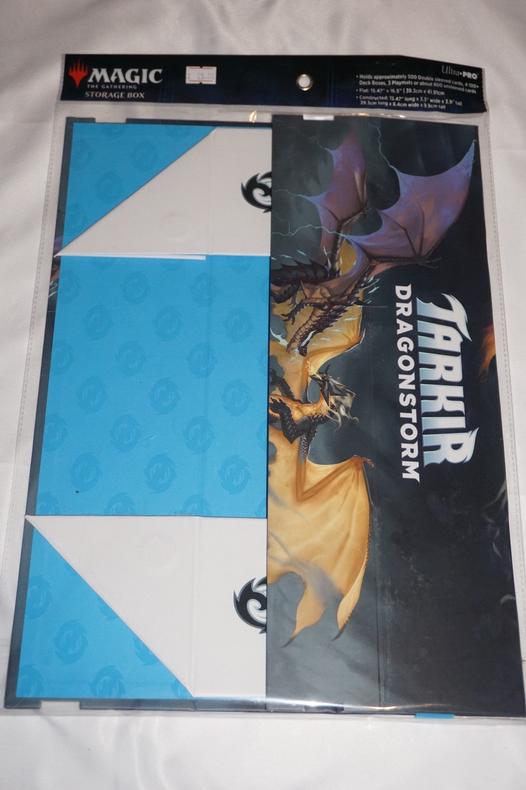 MTG Ultra Pro Tarkir Dragonstorm Bundle Key Art 500+ FLAT PACK Storage Box NEW