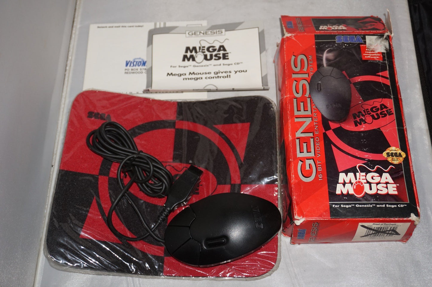 Mega Mouse (Sega Genesis) NEW Official OEM