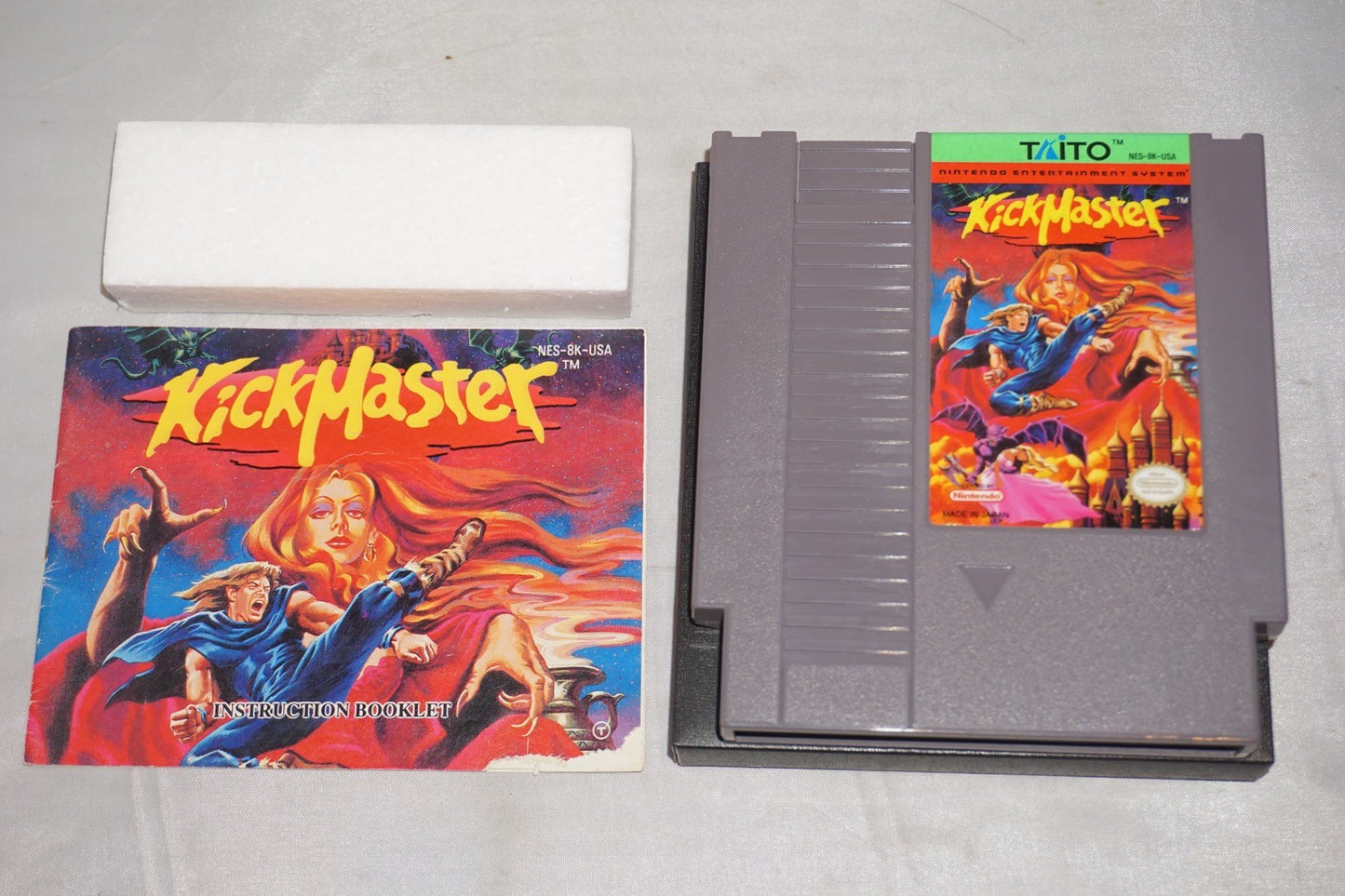 Kickmaster (Nintendo NES) Complete in Box CIB