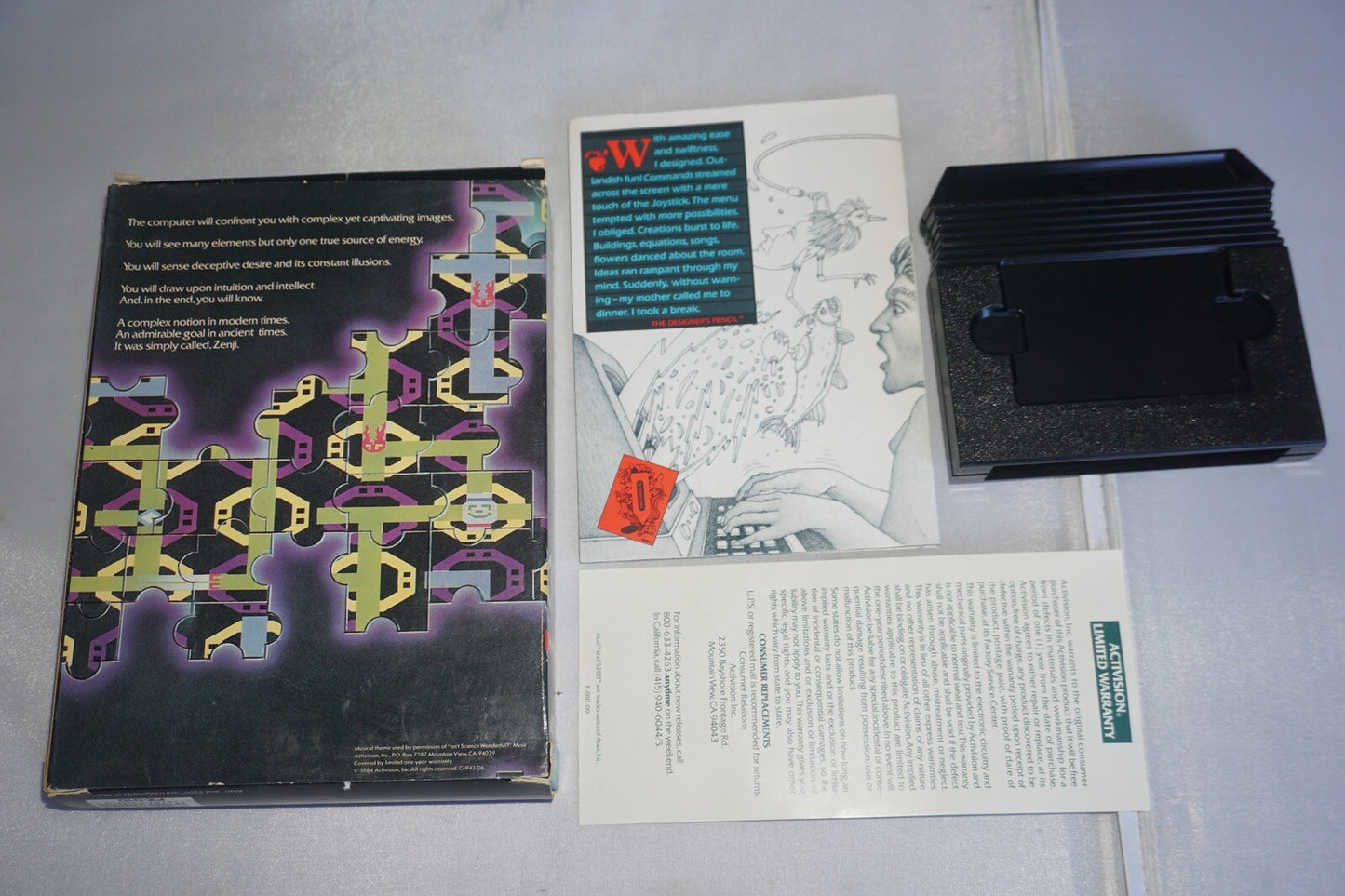 Zenji (Atari 5200) Complete In Box