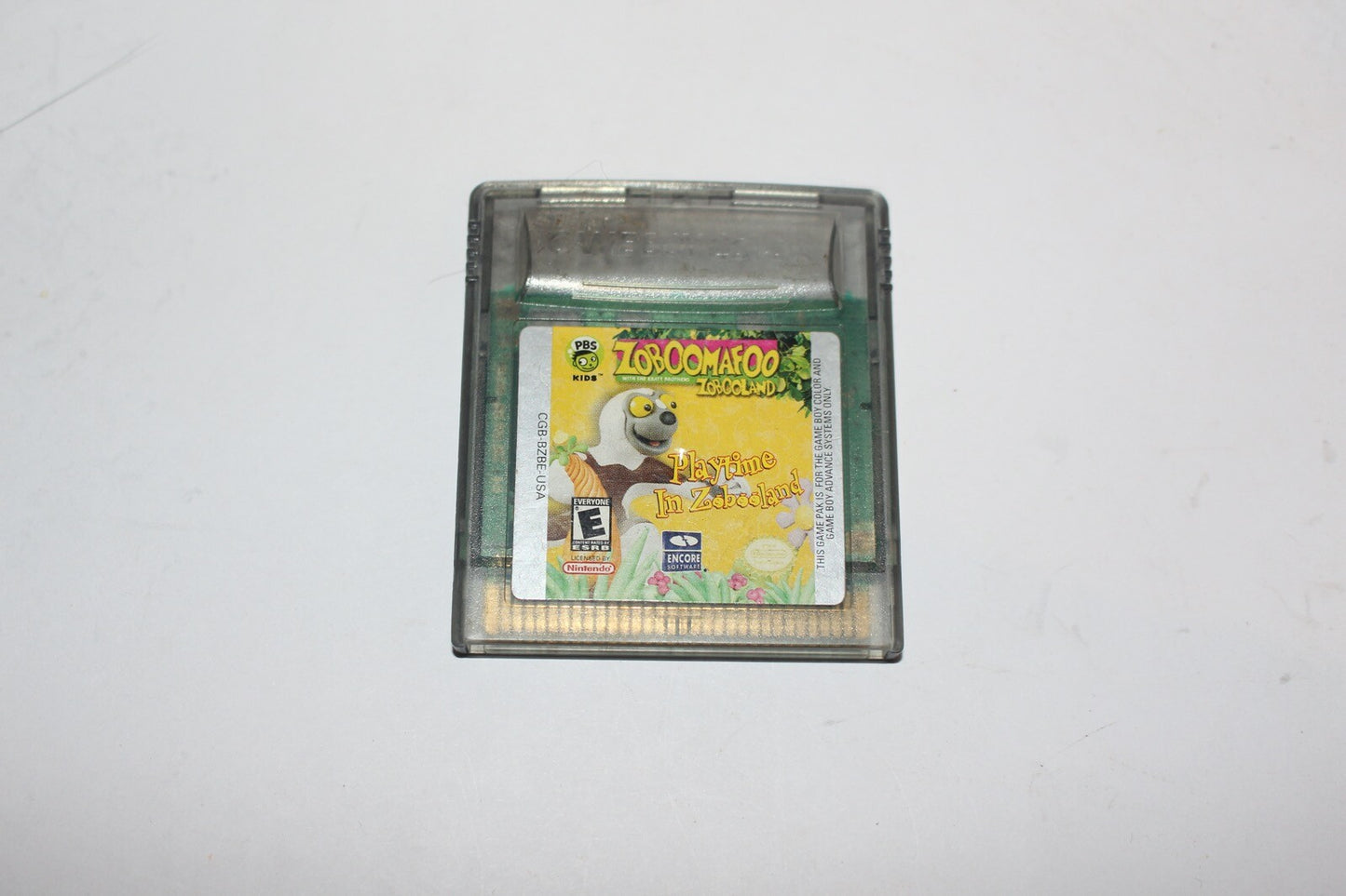 Zoboomafoo Playtime in Zoobooland (Nintendo Gameboy Color GBC) Cart Only Tested
