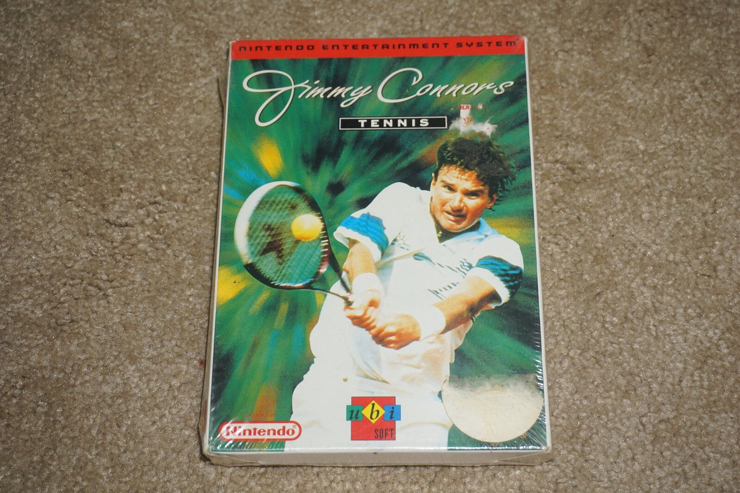 Jimmy Connors Tennis (Nintendo NES) NEW Factory Sealed