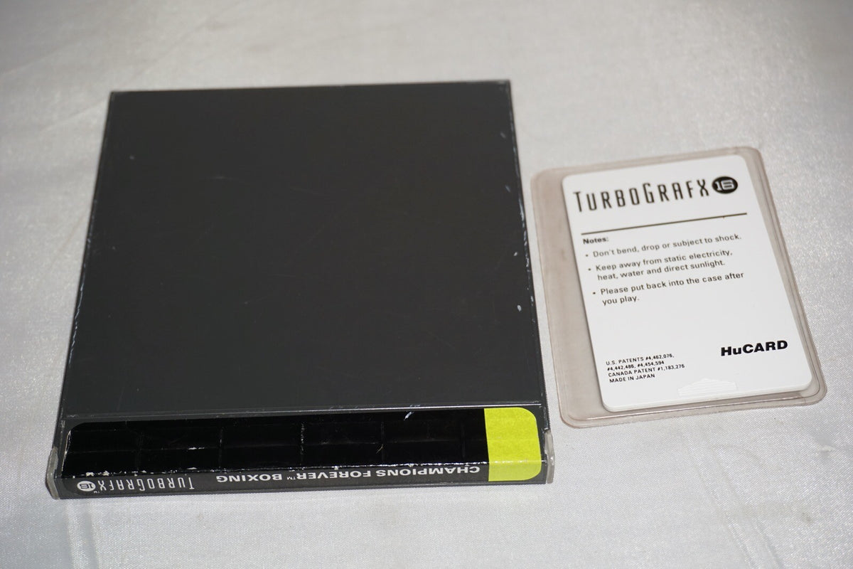 Champions Forever Boxing (Turbo Grafx 16 tg16) with Case Turbografx