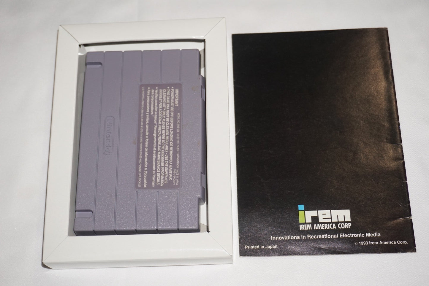Street Combat (Super Nintendo SNES) Complete in Box CIB