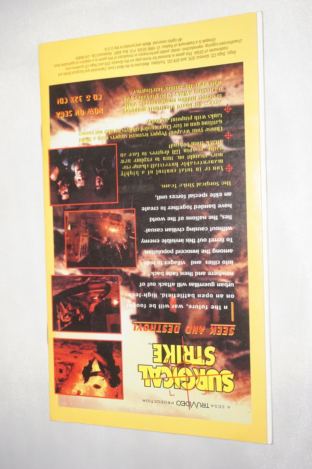 Fahrenheit (Sega Cd/32X) Complete