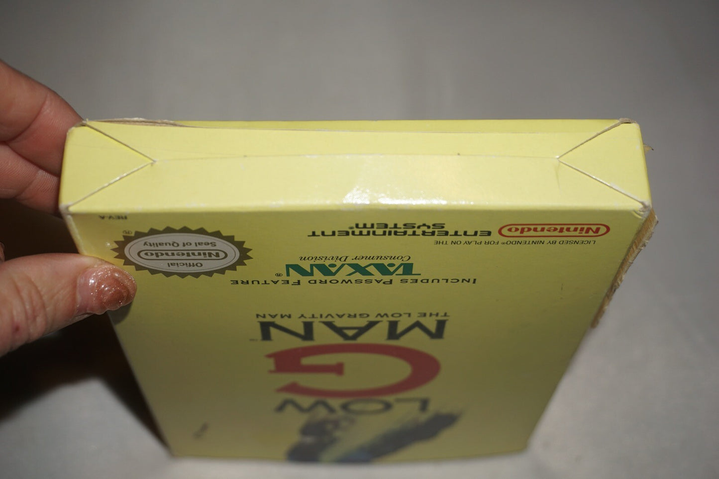 Low G Man (Nintendo NES) Complete in Box CIB
