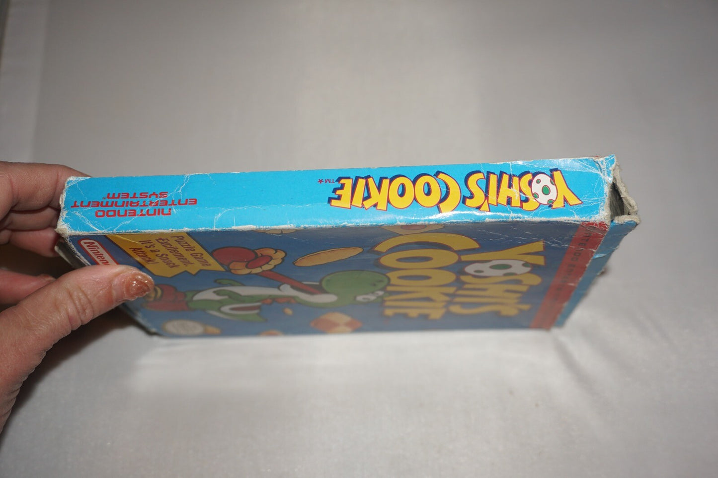 Yoshi's Cookie (Nintendo NES) Complete in Box CIB #2