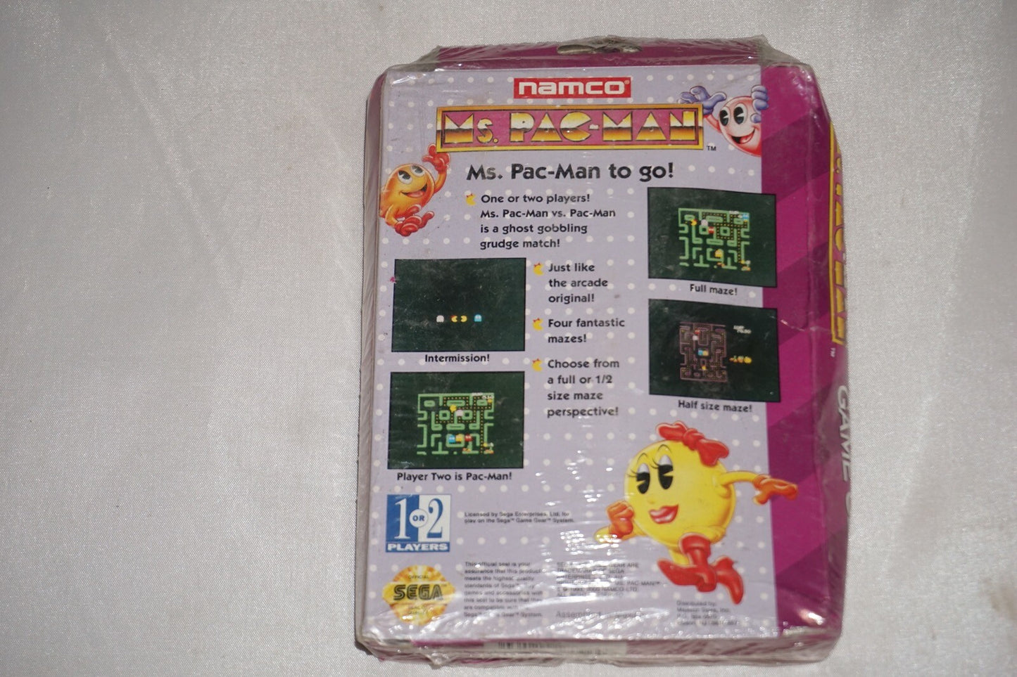Ms Pac Man (Sega Game Gear) NEW Factory Sealed