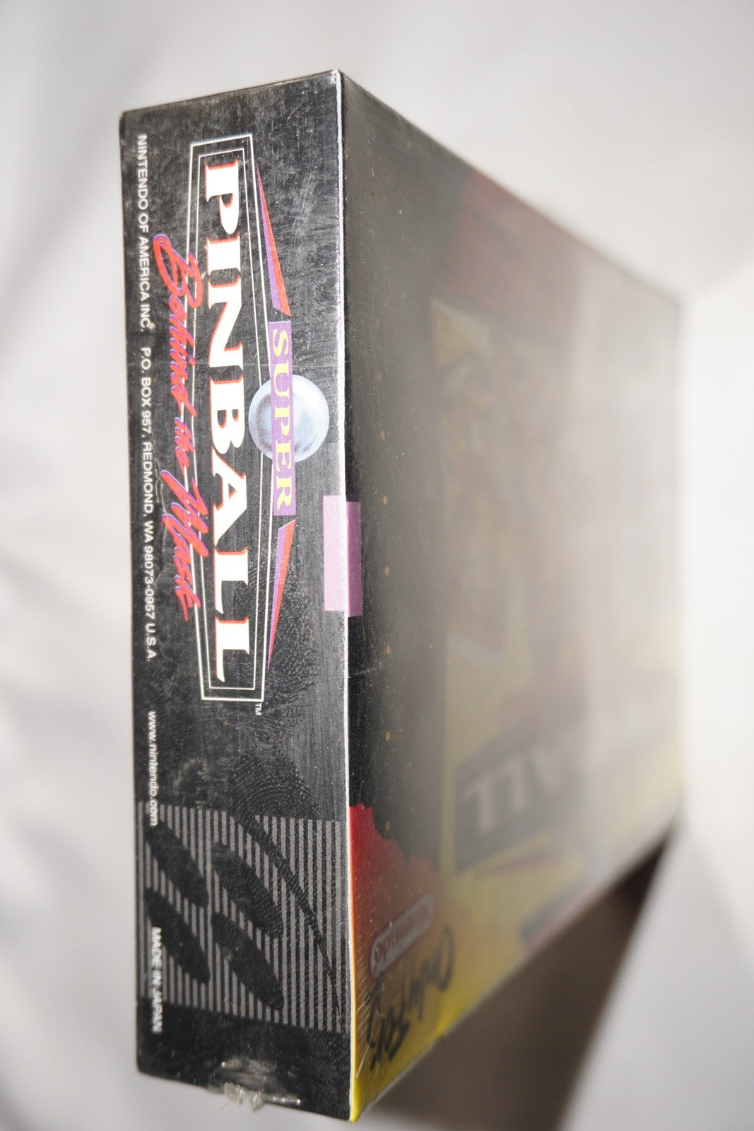 Super Pinball: Behind the Mask (Super Nintendo SNES) NEW Sealed