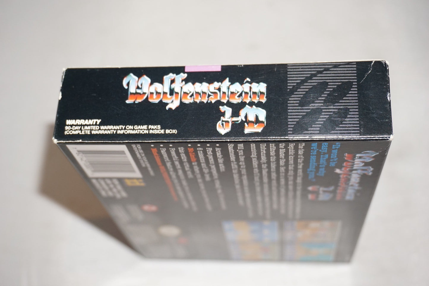 Wolfenstein 3d (Super Nintendo SNES) Complete in Box CIB