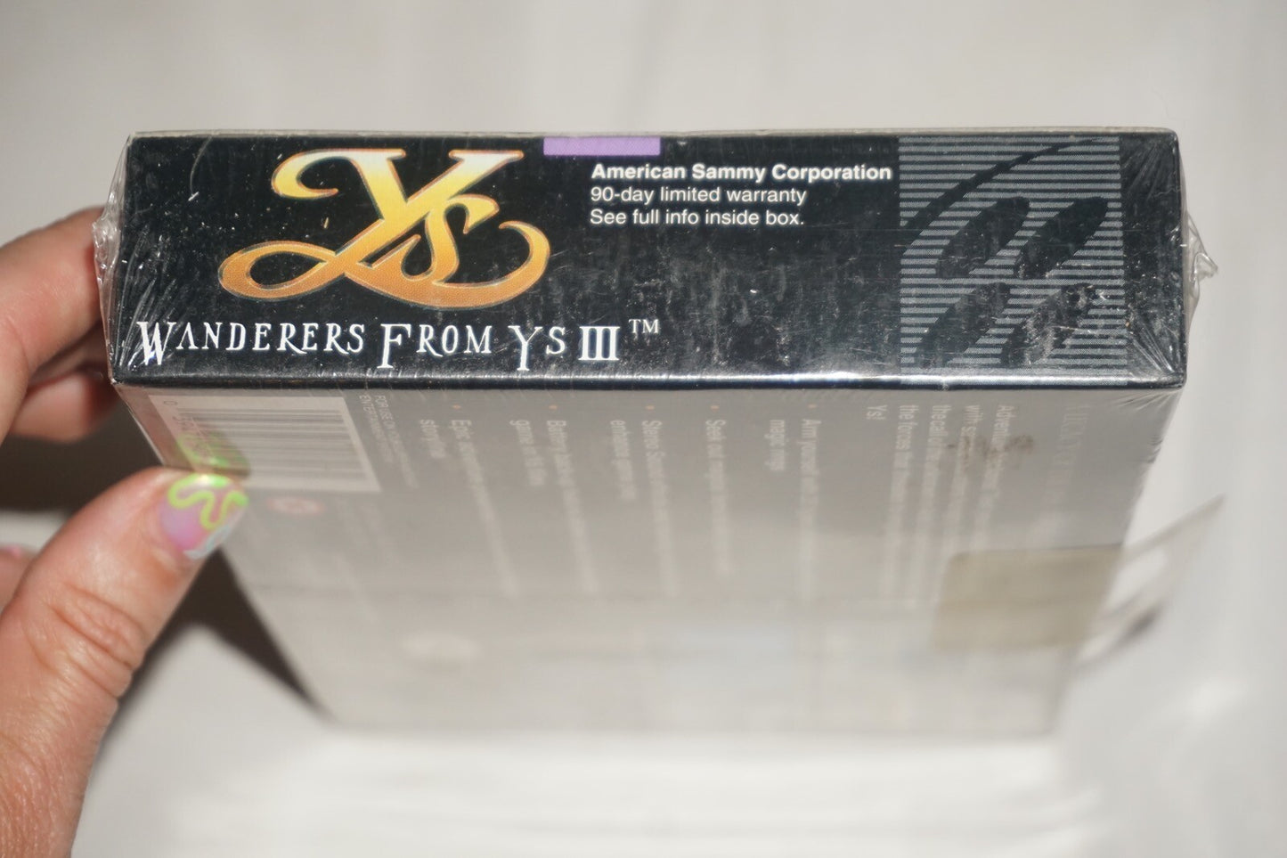 Ys III: Wanderers From Y's (Super Nintendo SNES) NEW in Box Factory Sealed