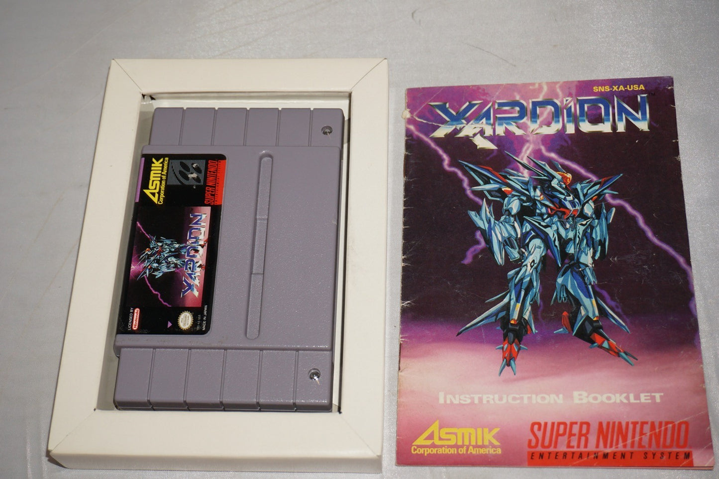 Xardion (Super Nintendo SNES) Complete in Box CIB