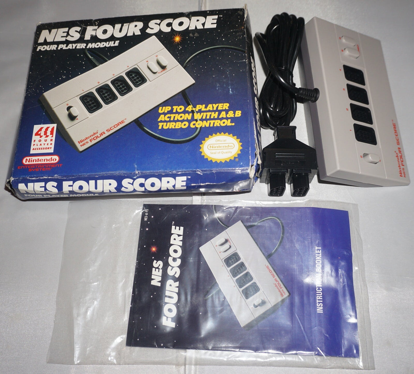 Four Score Multi Player Adapter (Nintendo NES) NEW in Box