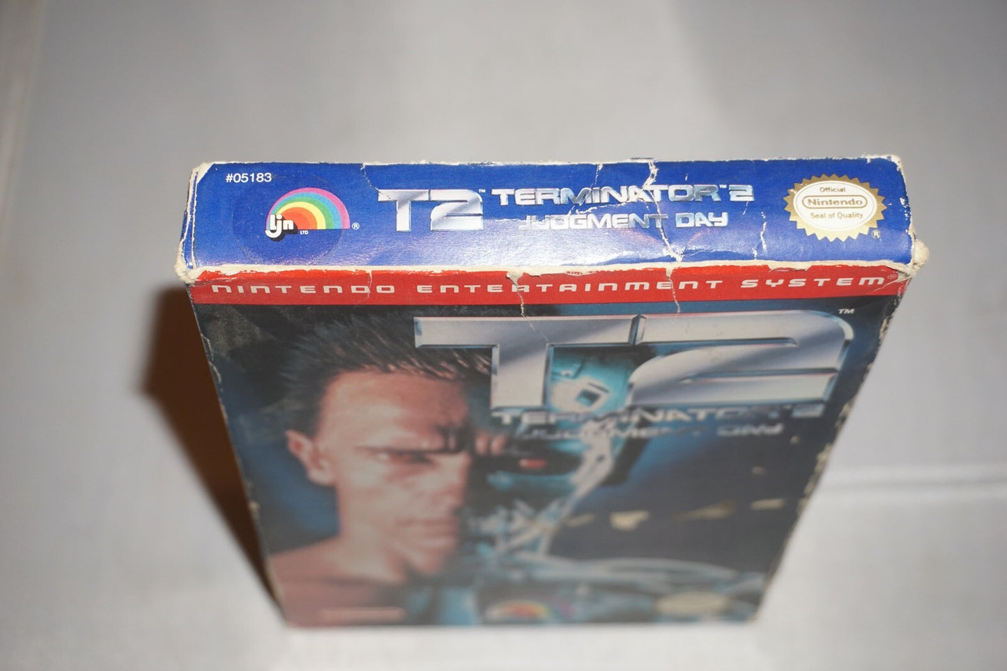 T2 Judgment Day Terminator 2 (Nintendo NES) Complete in Box CIB