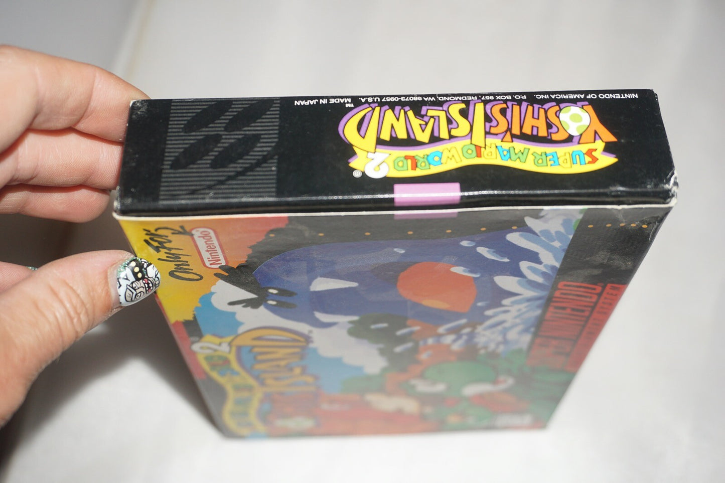 Yoshi's Island (Super Nintendo SNES) Complete in Box CIB GREAT Shape #1