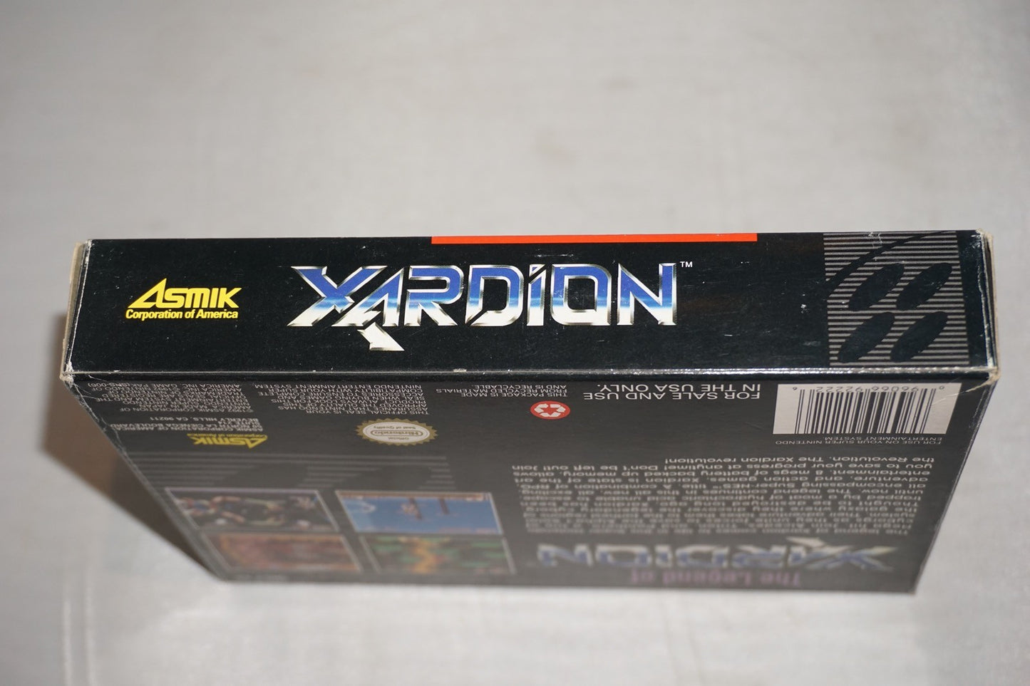 Xardion (Super Nintendo SNES) Complete in Box CIB
