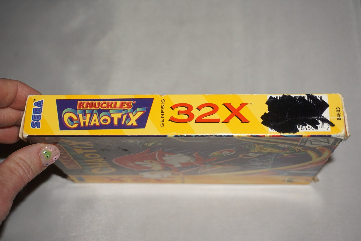 Knuckles Chaotix (Sega 32x) Complete In Box CIB