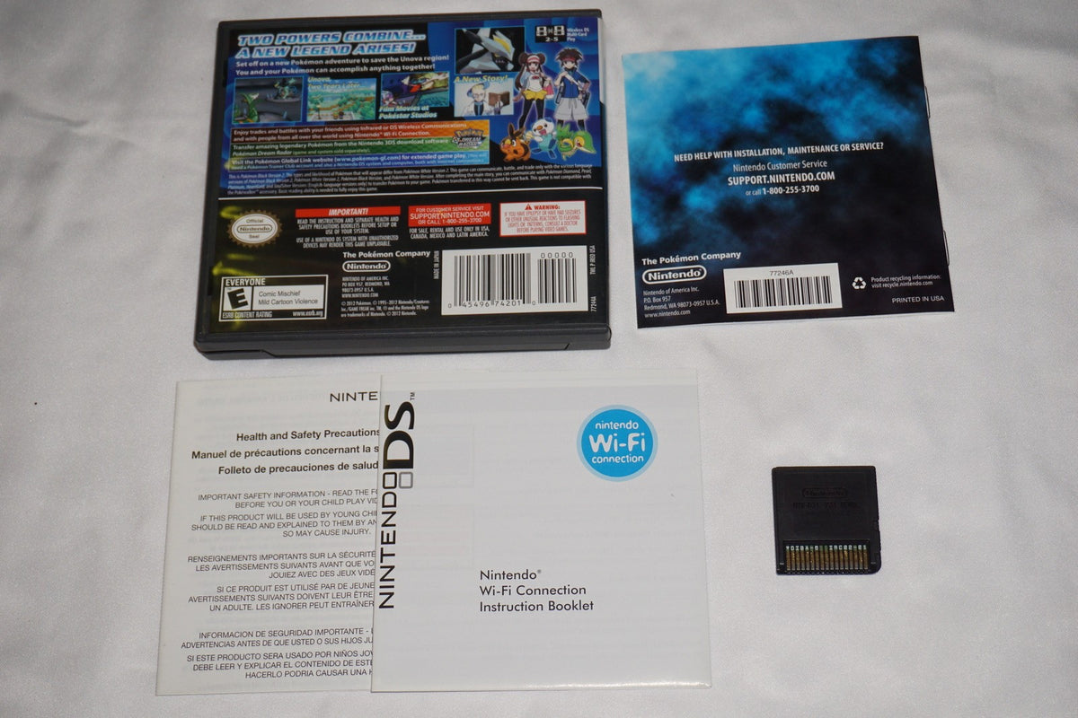 Pokemon Black Version 2 (Nintendo DS) Complete Authentic