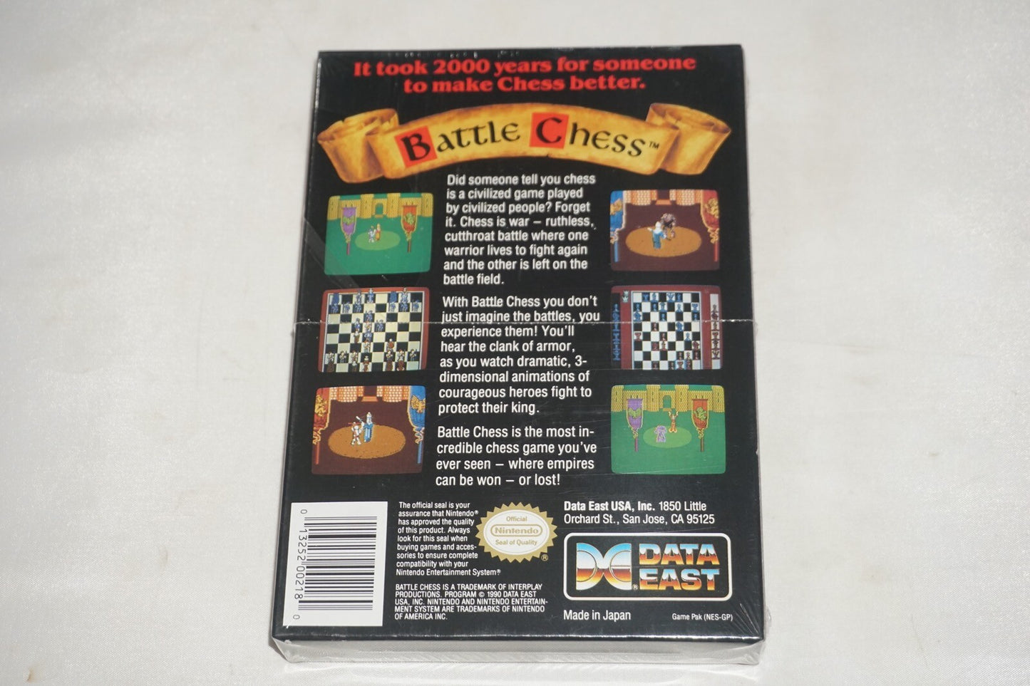 Battle Chess (Nintendo NES) NEW Factory Sealed