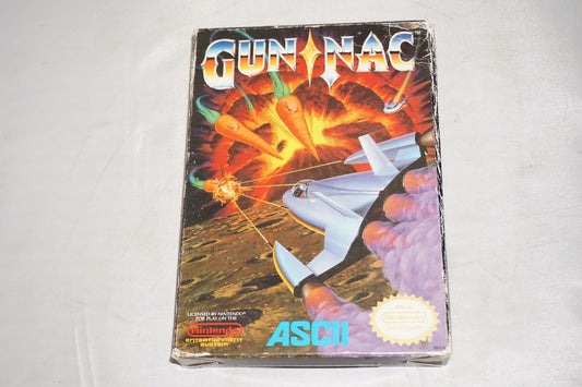 Gun Nac (Nintendo NES) Complete in Box CIB