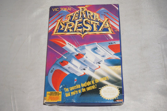 Terra Cresta (Nintendo NES) Complete in Box CIB