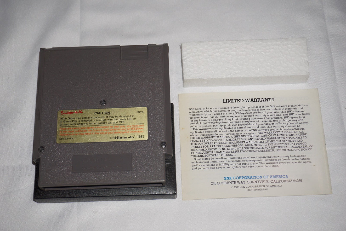 Baseball Stars 1 (Nintendo NES) Complete in Box CIB