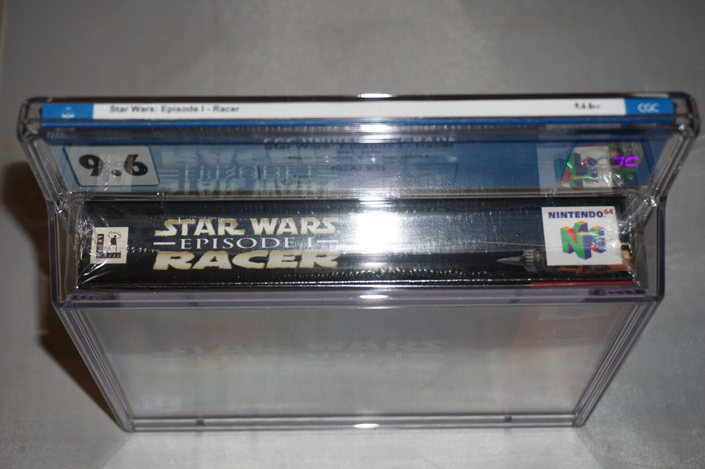Star Wars Episode I Racer (Nintendo 64 N64) CGC 9.6 A++ NEW Sealed