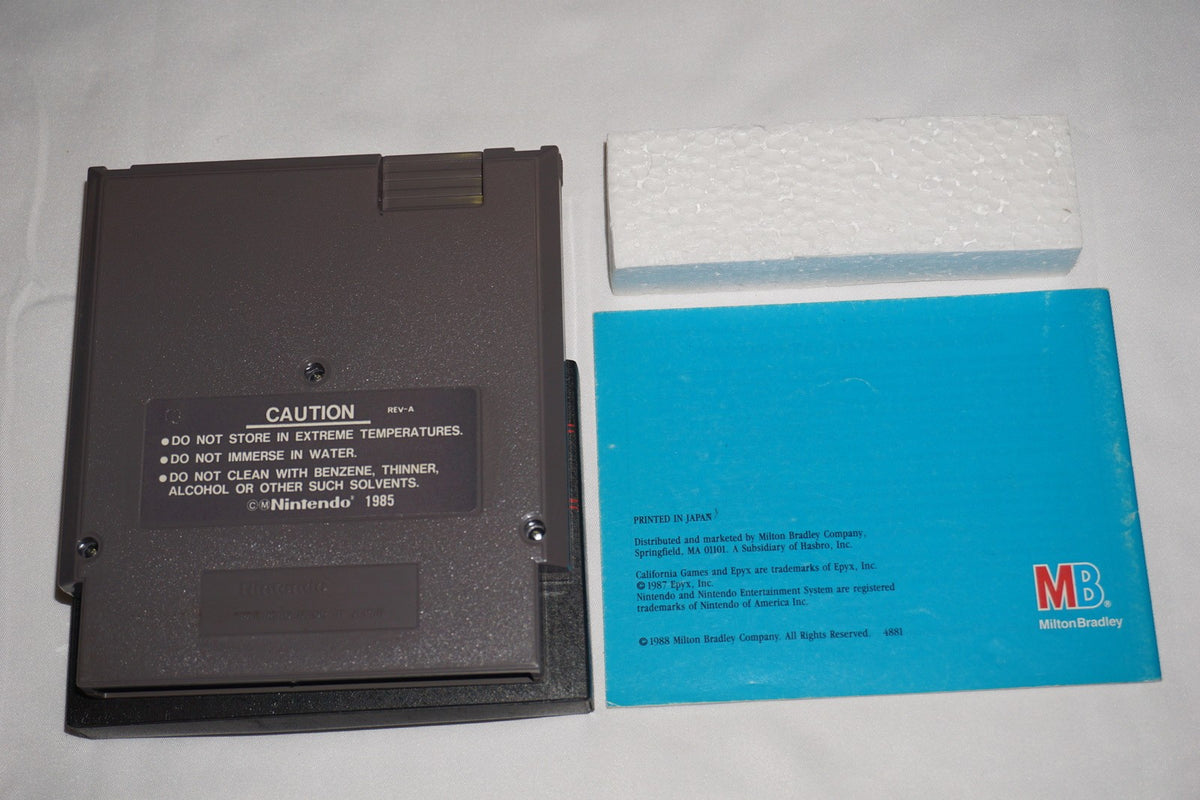 California Games (Nintendo NES) Complete in Box CIB