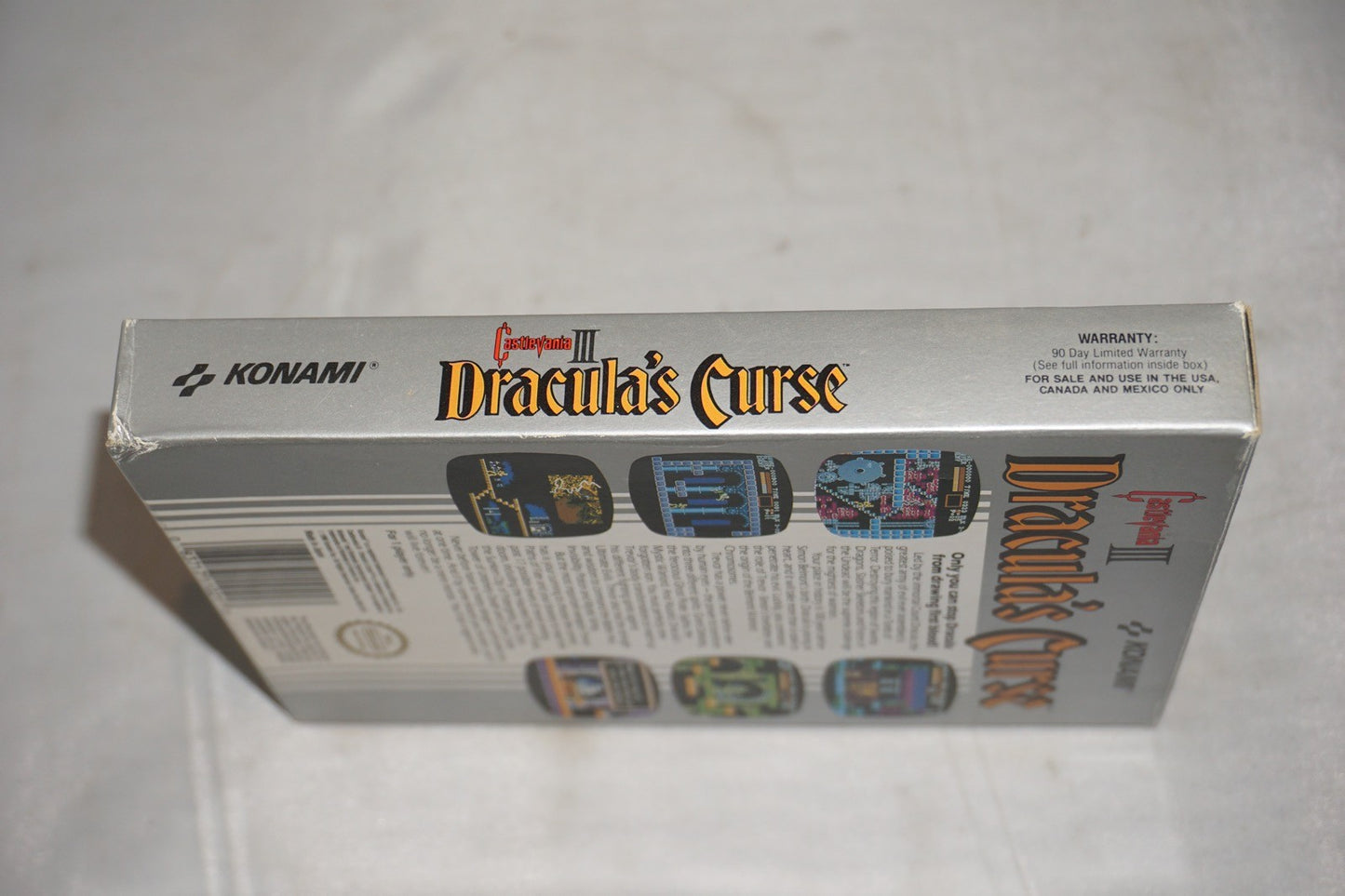 Castlevania III 3: Dracula's Curse (Nintendo NES) Complete in Box CIB